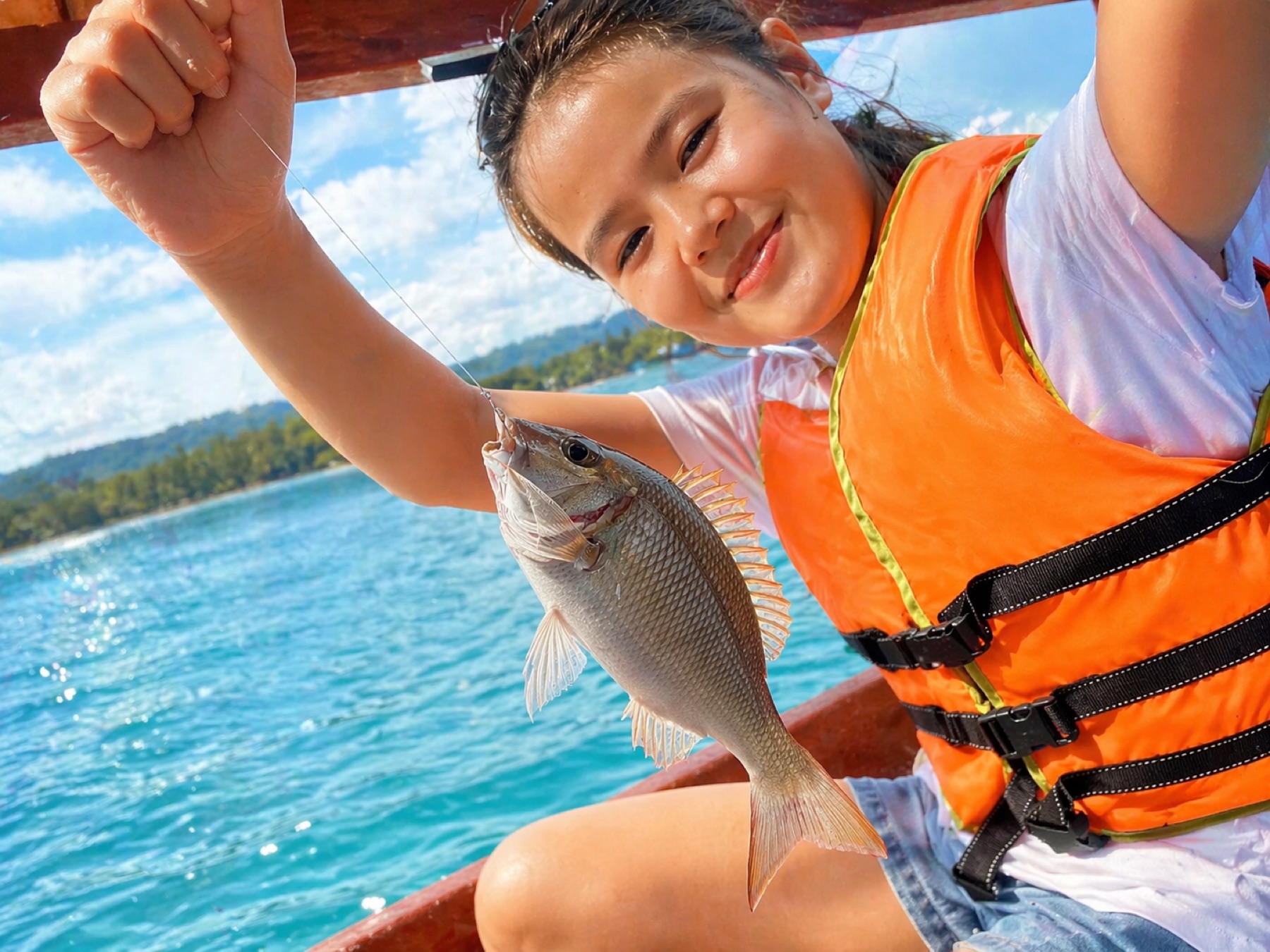 Beach BBQ picnic on a quiet Phu Quoc beach